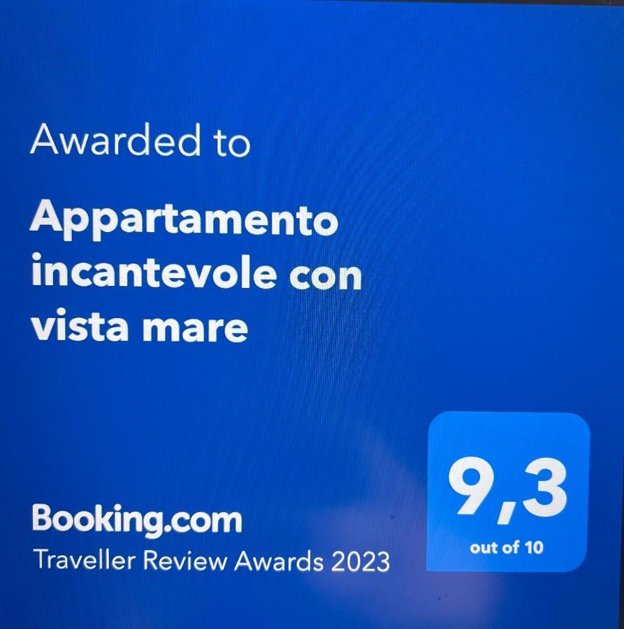 Appartamento Incantevole Con Vista Mare Buoncammino Экстерьер фото